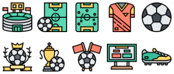 Football icon pack