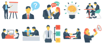 Human Resources набір іконок