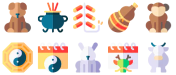 Chinese Zodiac icon pack