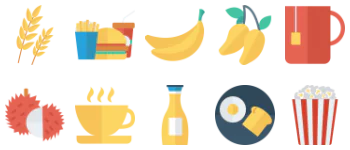 Food & Drinks 아이콘 팩