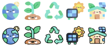 Mother Earth Day icon pack
