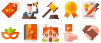 Auction icon pack