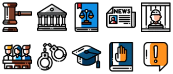 Justice paquete de iconos