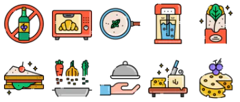 Foodies icon pack