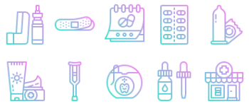Pharmacy icon pack