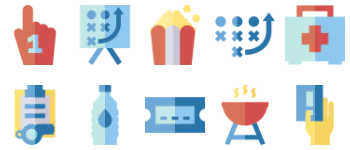 American Football jeu d'icônes