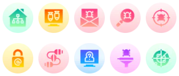 Internet security icon pack