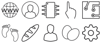 iOS7 Set Lined 2 图标包