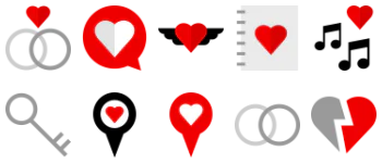 Love and Romance icon pack