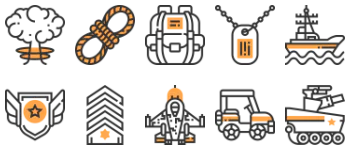 Military icon pack