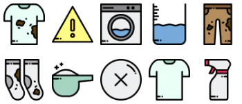 Laundry Icon-Paket