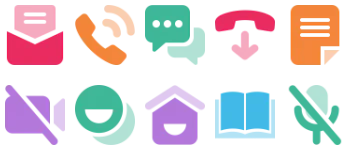 Communication tools アイコンパック