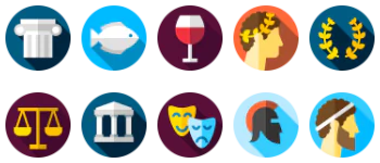 Ancient greece アイコンパック