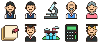 School Icon-Paket