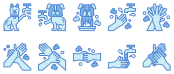 Hand Washing icon pack