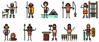 Prehistoric gói biểu tượng