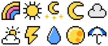 Weather 아이콘 팩