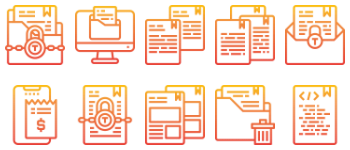 Files And Folder gói biểu tượng