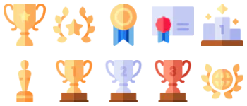 Awards jeu d'icônes