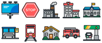 Urban icon pack