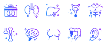 Organs набір іконок