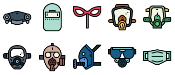 Mask icon pack