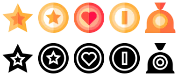 Rewards icon pack