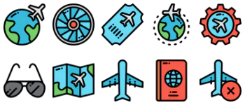 Aviation pakiet ikon