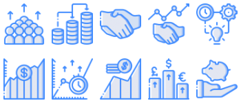 Economical growth アイコンパック