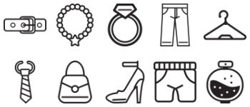 Fashion and boutique アイコンパック