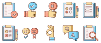 customer feedback набір іконок