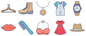 Fashion and Beauty icon pack