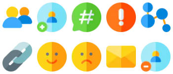 Social Media paquete de iconos