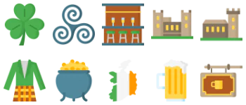 Ireland Icon-Paket