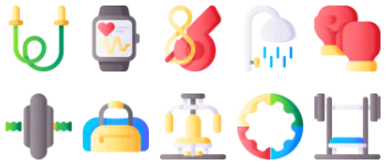 Gym gói biểu tượng