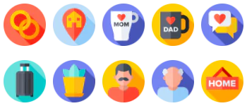 Family gói biểu tượng