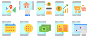 Smartphone Application icon pack