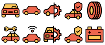 Automobile Icon-Paket
