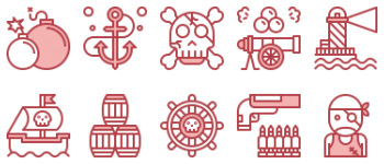 Pirate icon pack