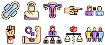 Feminism icon pack