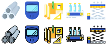 Industrial Process icon pack