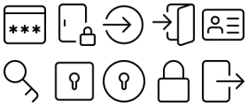 Login icon pack