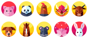 China набір іконок