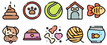 Pets gói biểu tượng