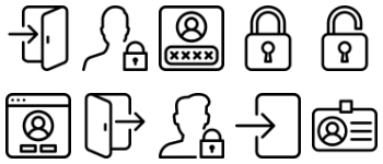 Login icon pack