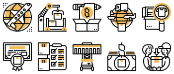 Logistic jeu d'icônes