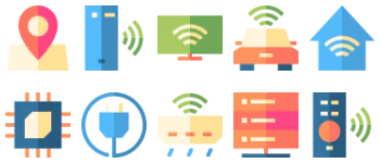 Internet of things icon pack