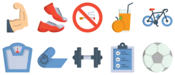 Gym icon pack