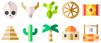 Desert icon pack
