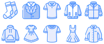 Fashion and Clothing icon pack